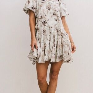 Bohme Florence Ruffle Mini Dress